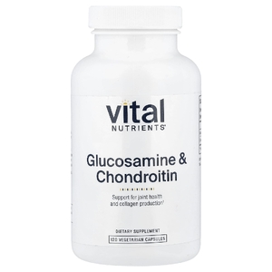 Vital Nutrients, глюкозамин и хондроитин, 120 капсул