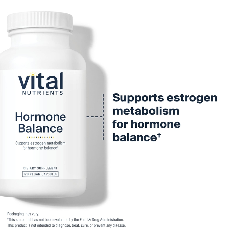 Vital Nutrients, Hormone Balance, гормональный баланс, 120 веганских капсул
