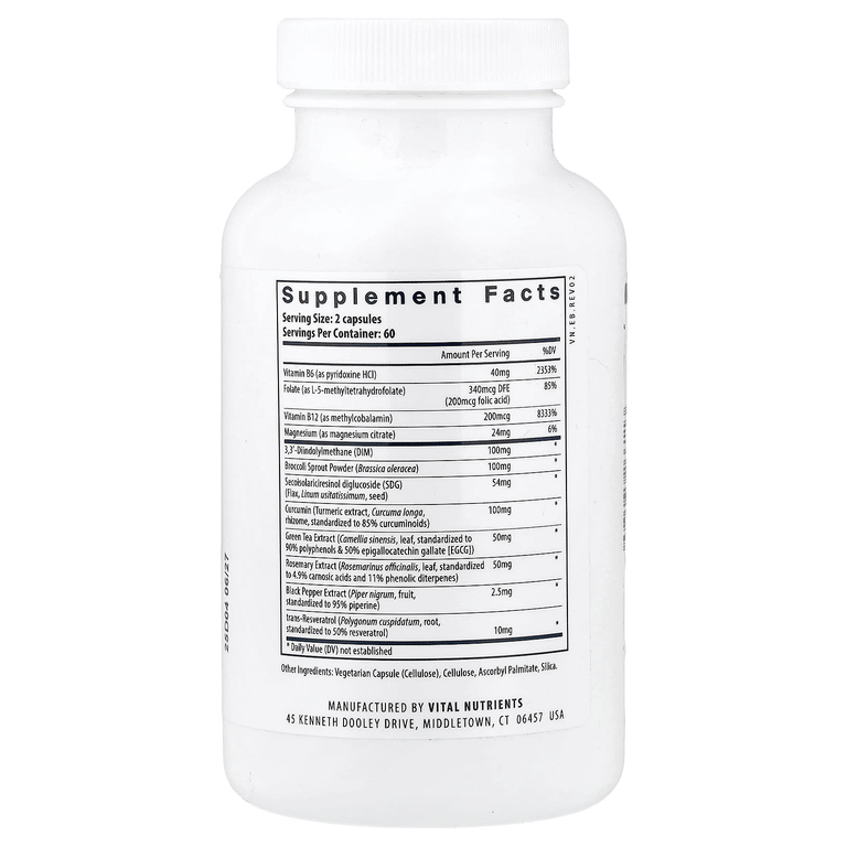 Vital Nutrients, Hormone Balance, гормональный баланс, 120 веганских капсул