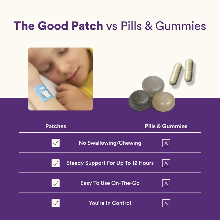 The Good Patch, Nite Oval, для детей, 6 патчей