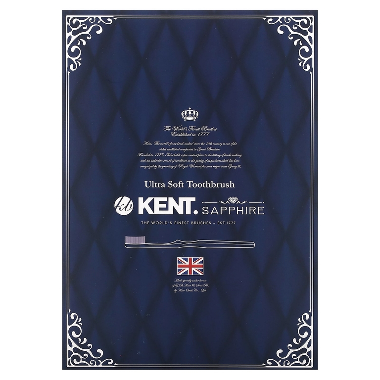 Kent, ультрамягкая зубная щетка, сапфировое масло, 5 шт.