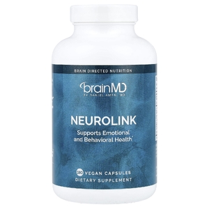 BrainMD, Neurolink, 180 веганских капсул