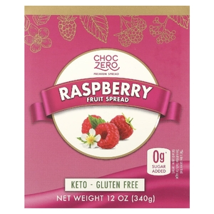 ChocZero, малиновый джем, 340 г (12 унций)