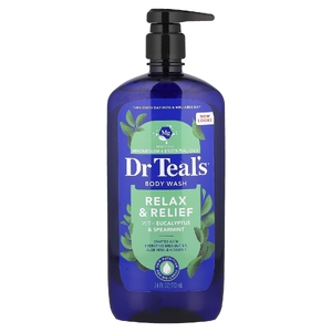 Dr. Teal's, Гель для душа для успокоения, эвкалипт и мята, 710 мл (24 жидк. унции)