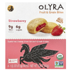 Olyra, Fruit &amp; Grain Bites, клубника, 4 упаковки по 37,5 г (1,32 унции)