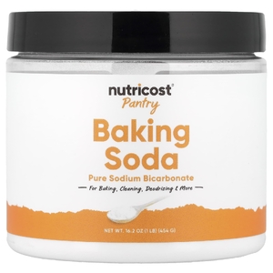 Nutricost, Pantry, пищевая сода, 454 г (16,2 унции)