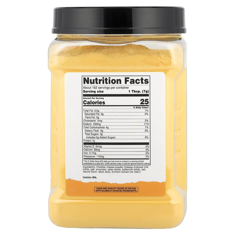 Nutricost, Pantry, порошок из желтого сыра чеддер, 1134 г (40,5 унции)