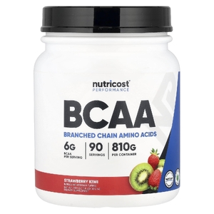 Nutricost, Performance, BCAA, со вкусом клубники и киви, 810 г (1,8 фунта)