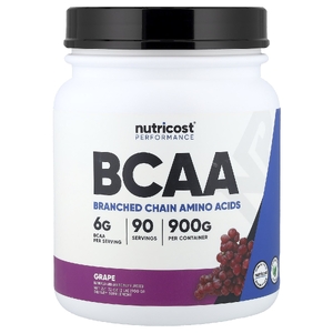 Nutricost, Performance, BCAA, со вкусом винограда, 900 г (2 фунта)