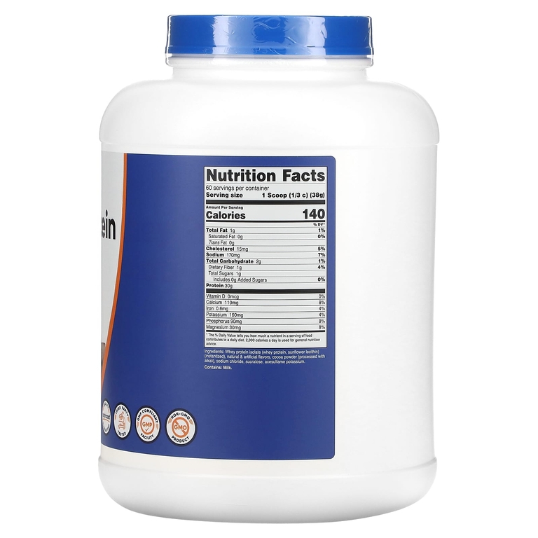 Nutricost, изолят сывороточного протеина, со вкусом мокко, 2268 г (5 фунтов)