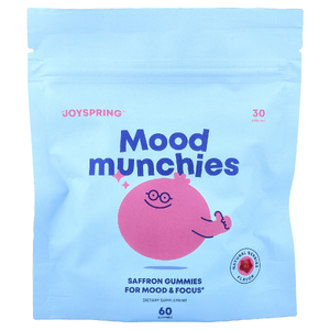 JoySpring, Mood Munchies, жевательные мармеладки, натуральные ягоды, 60 жевательных таблеток