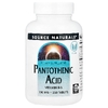 Source Naturals, пантотеновая кислота, 100 мг, 250 таблеток