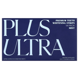 Plus Ultra, Полоски для отбеливания зубов премиального качества, мята, 14 шт.