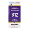 Superior Source, Метилкобаламин B12, 2500 мкг, 90 растворимых таблеток MicroLingual®