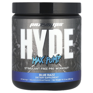 ProSupps, Hyde®, Max Pump, предтренировочный комплекс, синий Razz, 286,9 г (10,12 унции)