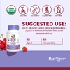 MaryRuth's, органические жевательные мультивитамины для детей, со вкусом ягод и вишни, 60 жевательных таблеток