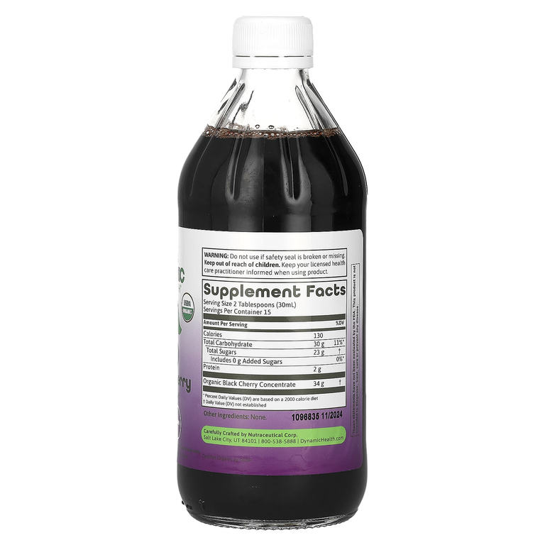 Dynamic Health, Концентрат черной вишни, в стакане, 473 мл (16 жидк. Унций)