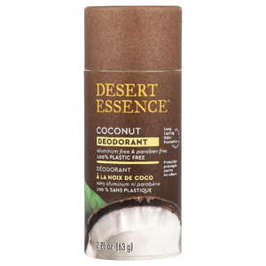 Desert Essence, дезодорант, кокос, 63 г (2,25 унции)