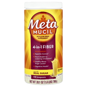 Metamucil, 4-в-1 клетчатка, без добавок, 798 г (28,1 унции)