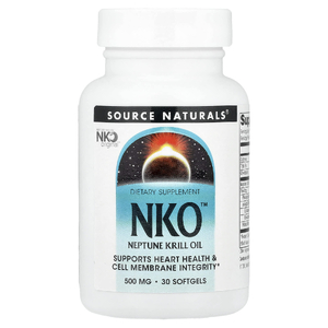 Source Naturals, масло криля, 500 мг, 30 капсул