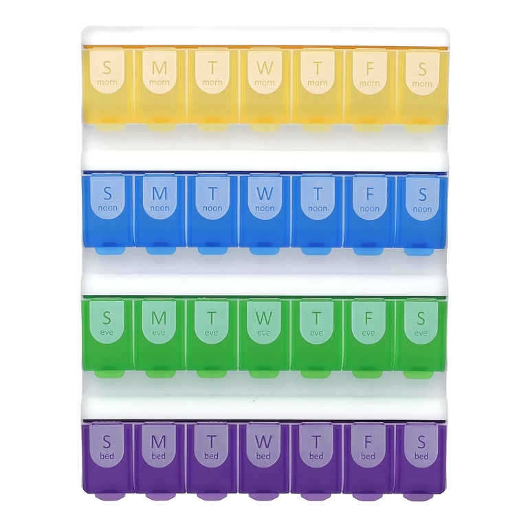 Ezy Dose, еженедельно, 4 шт. в день, с Easy-Fill, 1 шт.