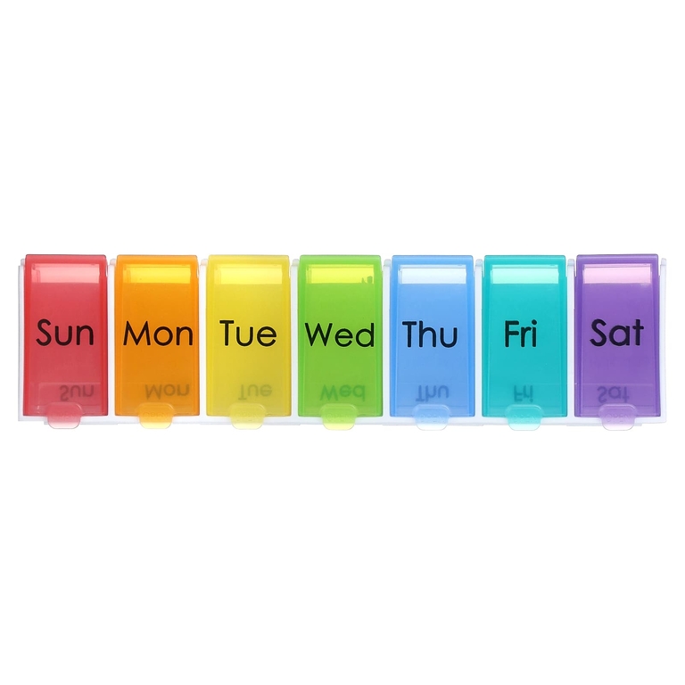 Ezy Dose, Weekly 7-Day, с органайзером для таблеток Ezy Fill, 1 шт.