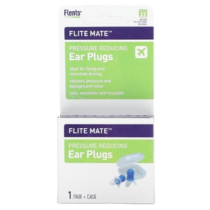 Flents, Flite Mate, беруши для снижения давления, 1 пара в футляре (Товар снят с продажи) 