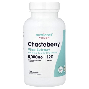 Nutricost, Women, витекс священный с дудником китайским и корнем имбиря для женщин, 120 капсул