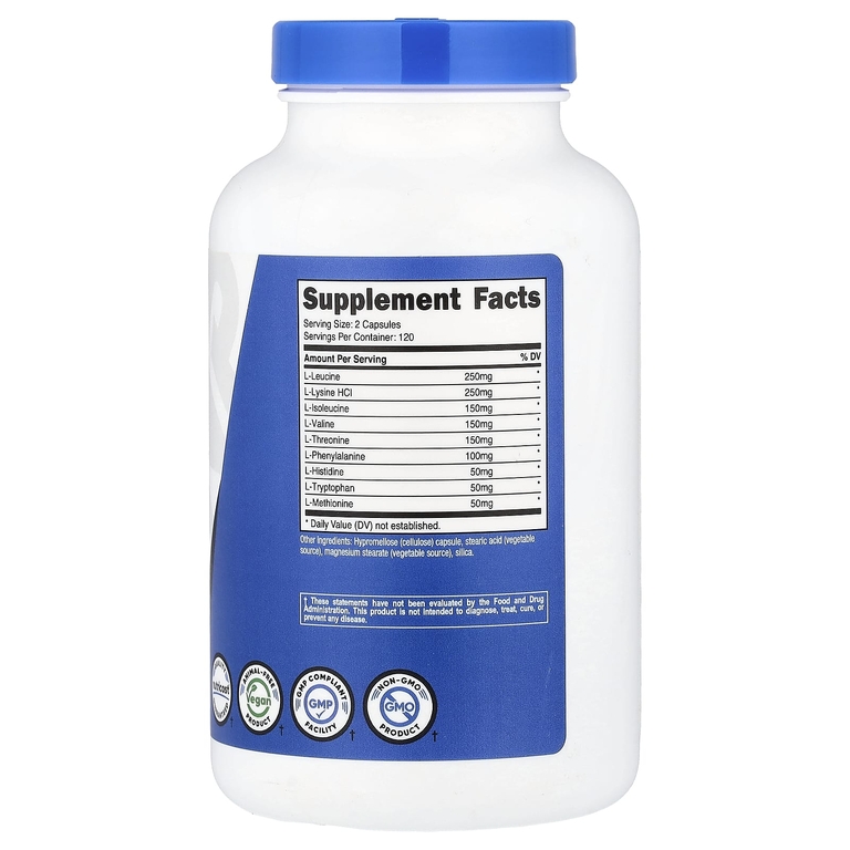Nutricost, Performance, EAA, 240 капсул