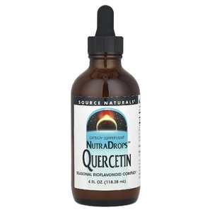 Source Naturals, кверцетин, 134 мг, 118,28 мл (4 жидких унции)