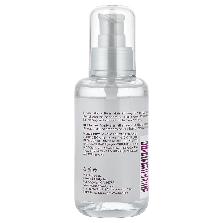 Luseta Beauty, Сыворотка для блеска волос, для всех типов волос, 3,38 жидк. унций (100 мл) (Товар снят с продажи) 