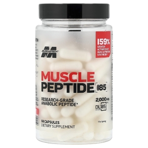 MuscleTech, мышечный пептид 185, 84 капсулы (666 мг в 1 капсуле)