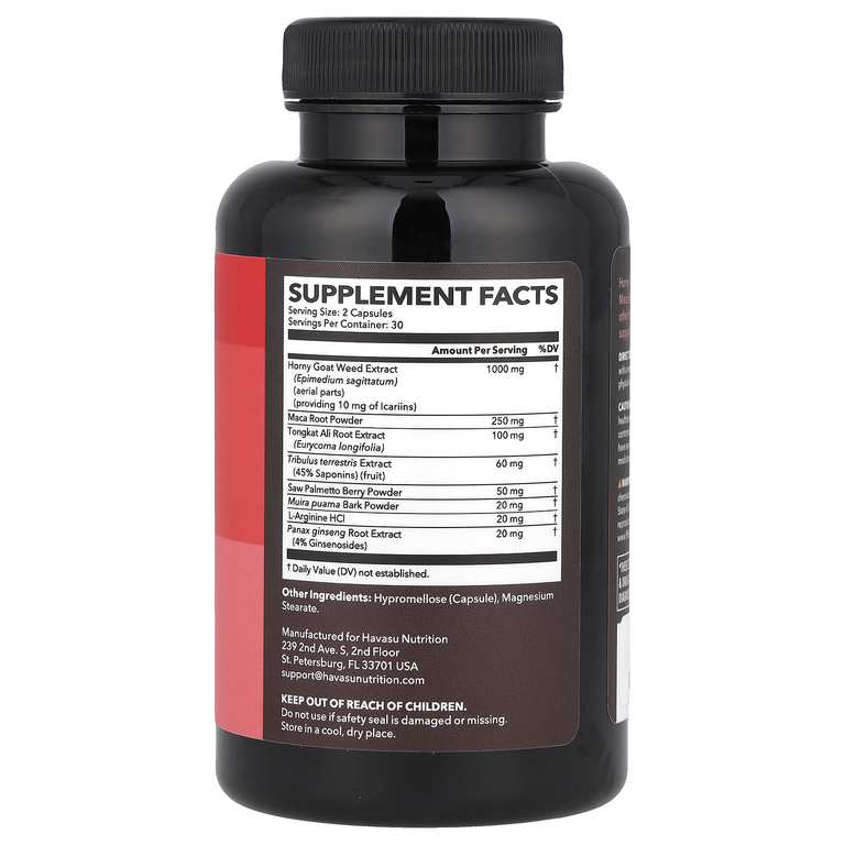 Havasu Nutrition, горянка крупноцветковая, 60 капсул