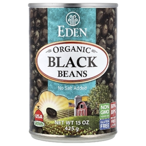 Eden Foods, органическая черная фасоль, 425 г (15 унций)