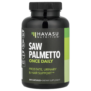 Havasu Nutrition, сереноя, одна таблетка в день, 200 капсул (500 мг в 1 капсуле)