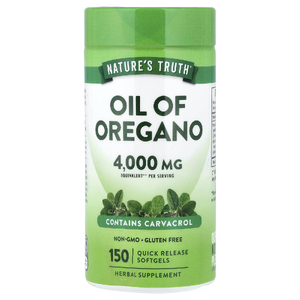 Nature's Truth, масло орегано, 150 капсул быстрого высвобождения (2000 мг в 1 капсуле)