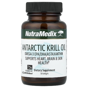 NutraMedix, масло антарктического криля, 60 мягких таблеток