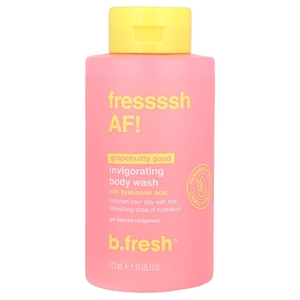 b.fresh, Fressssh AF!, бодрящий гель для душа, с ароматом грейпфрута, 473 мл (16 жидк. унций) (Товар снят с продажи) 