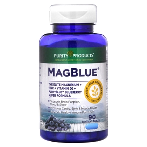 Purity Products, MagBlue®, 90 таблеток SlipTech™