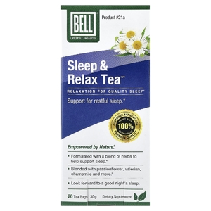 Bell Lifestyle, Sleep & Relax Tea™, 20 чайных пакетиков, 30 г