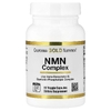 California Gold Nutrition, комплекс с NMN, транс-ресвератролом, фитосомным комплексом кверцетина, апигенином и лютеолином, 60 вегетарианских капсул