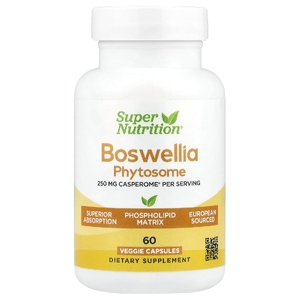 California Gold Nutrition, Boswellia Phytosome, фитосома босвеллии пильчатой с подсолнечным лецитином, 250 мг, 60 растительных капсул (Товар снят с продажи) 