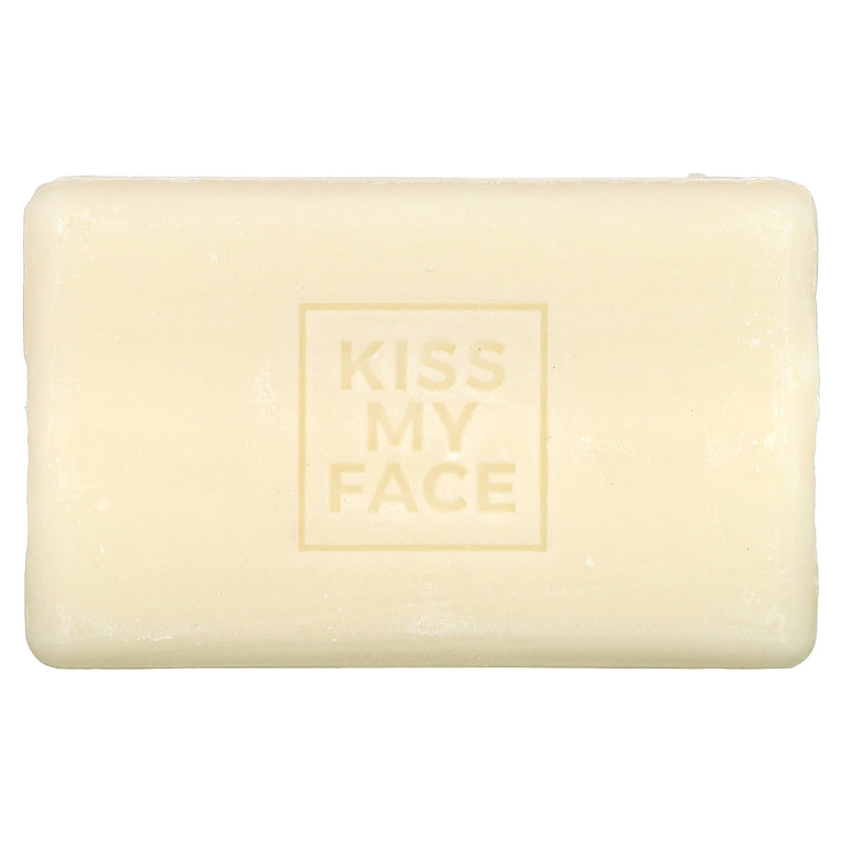 Kiss My Face, питательный шампунь и твердый кондиционер 2 в 1, для сухих, тусклых и вьющихся волос, овес и масло ши, 1 мыло, 113 г (4 унции) (Товар снят с продажи) 