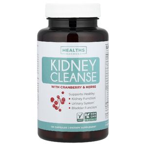 Healths Harmony, средство для очищения почек, с экстрактом клюквы, 120 капсул