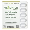 California Gold Nutrition, Rexdrive™, растительная добавка для мужчин, с экстрактами женьшеня обыкновенного, чёрного имбиря, горянки и растительными смесями, 30 растительных капсул