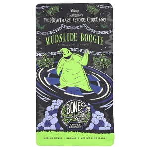 Bones Coffee Company, MudSLide Boogie, молотый, средняя обжарка, 340 г (12 унций)