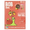 Bob Snail, Фруктовые рулеты, яблоко-клубника, 10 пакетиков по 10 г (0,35 унции)