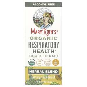 MaryRuth's, органический жидкий экстракт для здоровья дыхательной системы, без спирта, 1180 мг, 30 мл