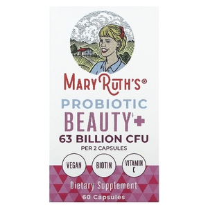 MaryRuth's, пробиотик для красоты+, 60 капсул (Товар снят с продажи) 
