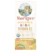 MaryRuth's, Organic Kids Vitamin D3, жидкие капли, для детей от 4 до 13 лет, со вкусом апельсина, 640 МЕ, 15 мл (0,5 жидк. Унции)